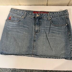 Mudd Jean Mini Skirt 5 Pocket Style